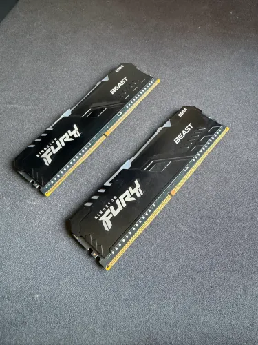Memória RAM HyperX Fury Beast RGB 2x8Gb 3200mhz valor negociável 