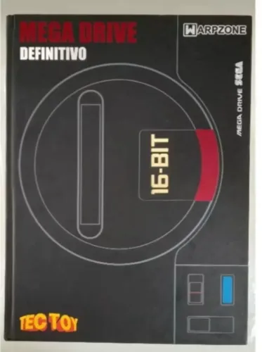 Livro Mega Drive Definitivo Warp Zone (em estado de novo)