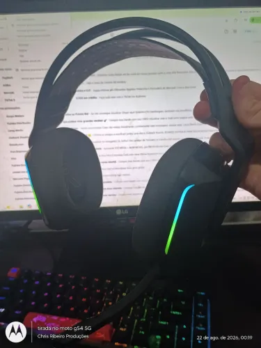 Headset g733 sem fio (USB)