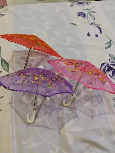 Guarda chuva enfeites.