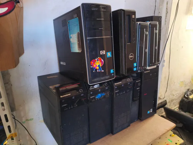 Lote Pc - Peças - Placa mãe - 10 Unidades - LEIA A DESCRIÇÃO