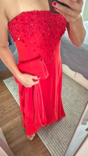 Vestido de festa Suely Cencini