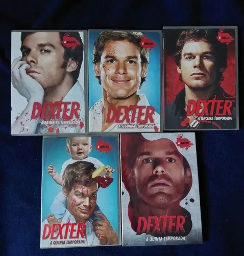 DVDs Série Dexter Temporadas Completas 1ª a 5ª