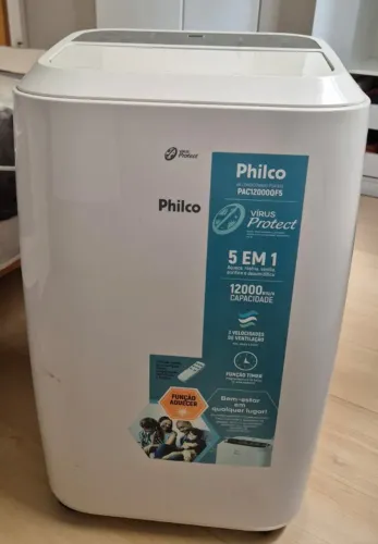 Ar-Condicionado Portátil Philco 12.000 BTU 110V Quente/Frio