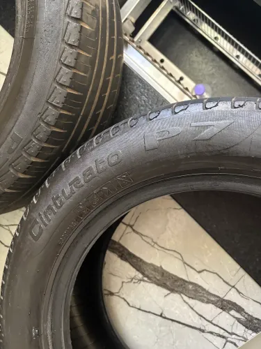Pneu meia vida 195/55 R15 Pirelli Cinturato P7