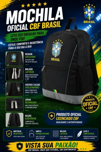Mochila Seleção brasileira CBF Brasil 26/27
