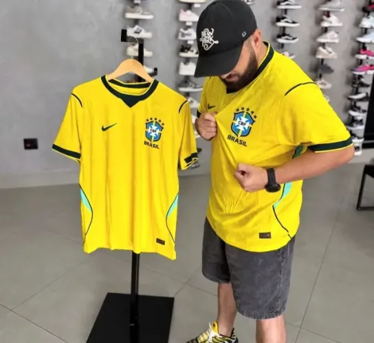 Camisas Brasil play 2026