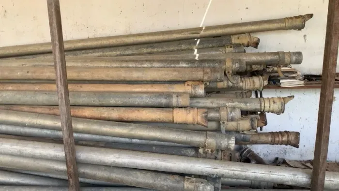 Cano Irrigação em Alumínio 6m + Aspersor