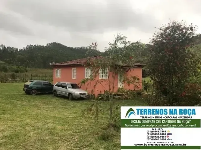 Fazenda de 111 hectares em Santos Dumond - MG com plantação de IPE Linda vista