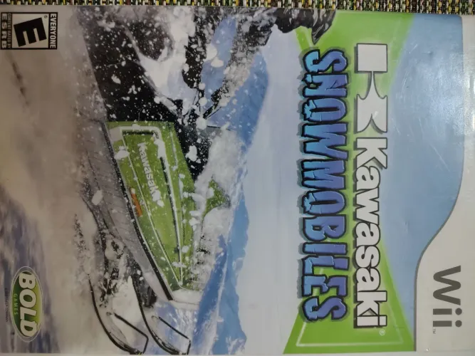 KAWASAKI SNOWMOBILES- JOGO WII