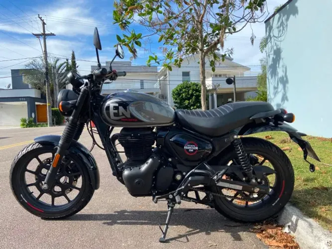Royal Enfield Hunter 350 Dapper Grey - Único Dono - 600km