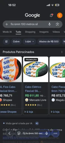 Cabo 6mm SIl
