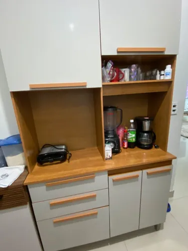 Armário de Cozinha com Balcão e Gavetas