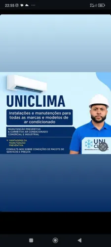 INSTALAÇÃO/MANUTENÇÃO PREVENTIVA/MANUTENÇÃO CORRETIVA EM TODOS MODELOS E MARCA DE AR COND