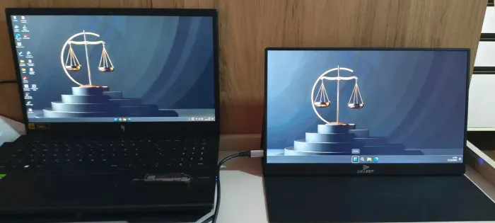 Monitor portátil grasep 15,6 polegadas