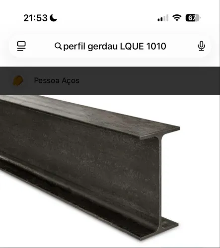Estrutura Metálica GERDAU - Seminova