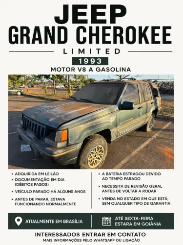 Jeep Grand Cherokee Limited 5.2 Aut. 1993