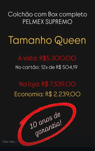 Cama de alto padrão - Entrega Imediata