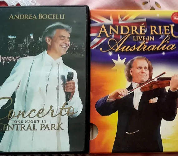 KIT DVd ( Andrea Bocelli e André Rieu)