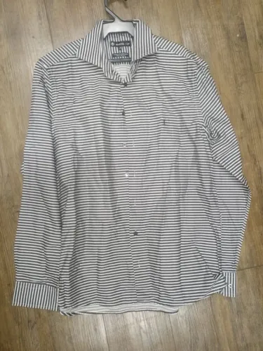 Camisa Dudalina Cult tamanho médio algodão egípcio 