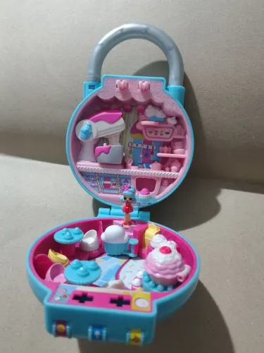 Shopkins Lil' Secrets da DTC modelo Cadeado - Confeitaria de Cupcakes