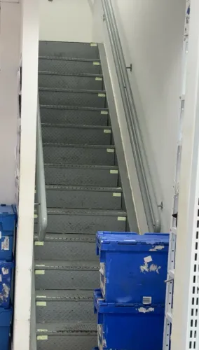 Escada ferro padrão