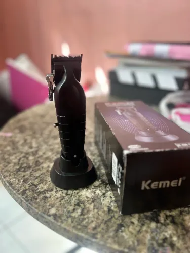 MAQUINA KEMEI BARBEIRO PROFISSIONAL