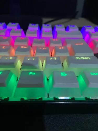 Teclado Mecânico Redragon Kumara - Customizado (EXTREMAMENTE SILENCIOSO)