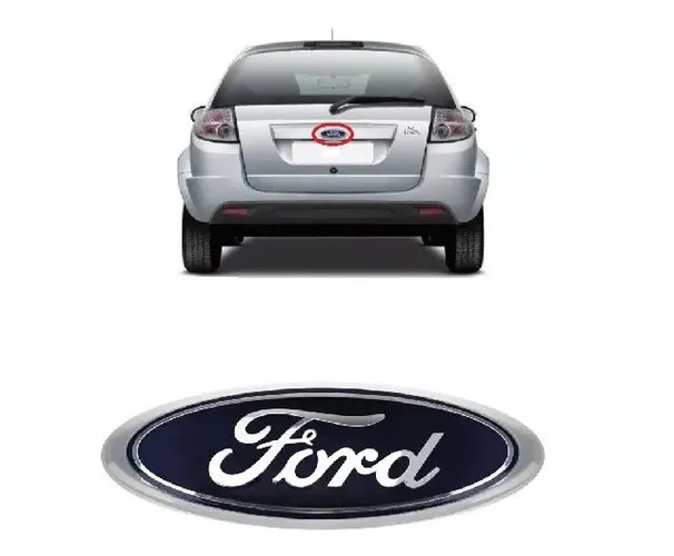 Emblema Porta Mala Ford Ka 2008 a 2014 New Fiesta 2014 a2019