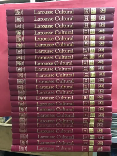 Enciclopedia Larousse Cultural completa com 24 volumes