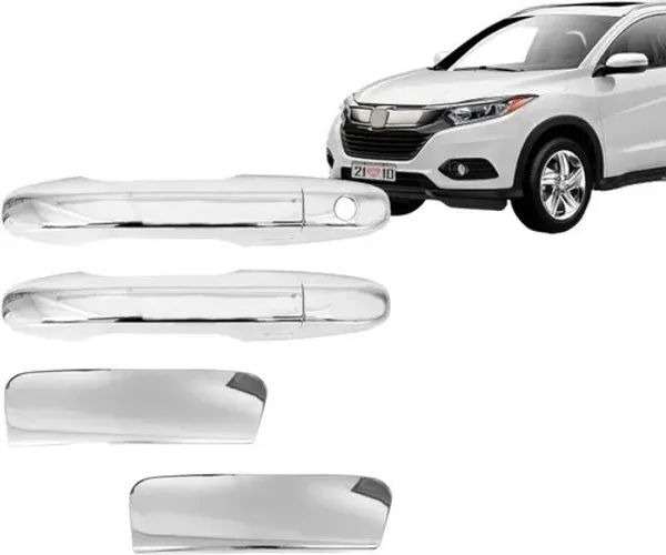 Kit Aplique Cromado Maçaneta Hrv 15 à 19 