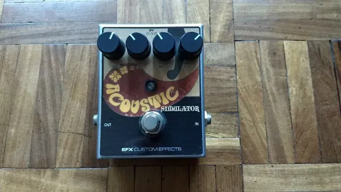 Pedal Acoustic Simulator - EFX Pedais