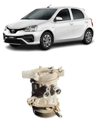 Compressor Toyota Etios 1.3 e 1.5 - 2016 2017 2018 2019