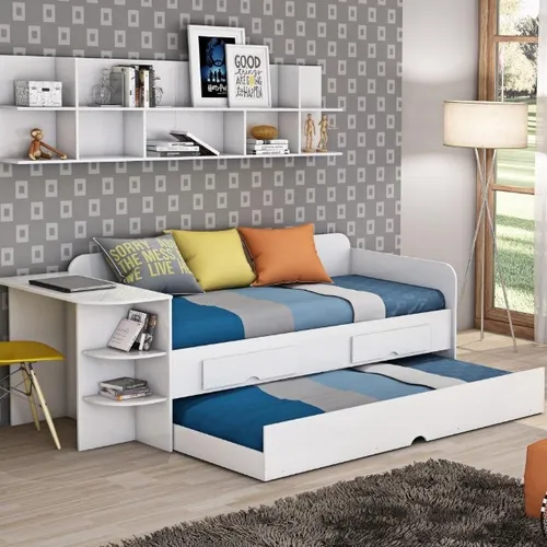 Sofá Cama Helena Branco Até 12x - Frete Grátis