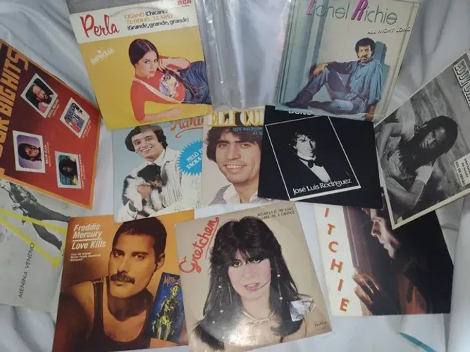 Coleção 11 LP Compacto Vinil + Álbum