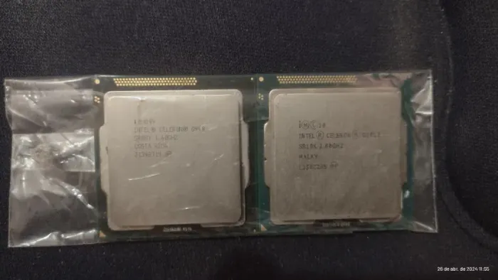 02 Processadores Intel Celeron: Lga 1155 G1610 2.60ghz 2mb e G440 1.60GHz socket 1155