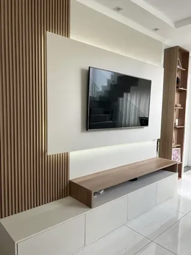 Painel personalizado em MDF - Móveis sob medida