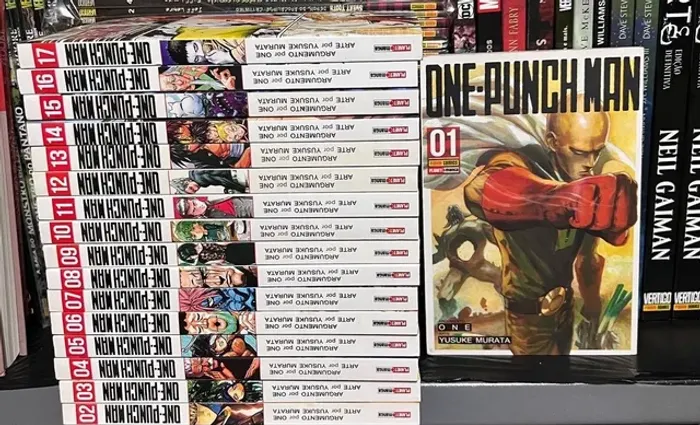 One Punch man 1 ao 17 em ótimo estado