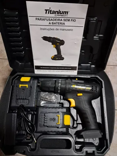 Parafusadeira 21v com 2 bateria