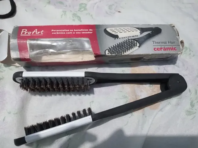 Escova Auxiliar Para Chapinha De Cabelo E