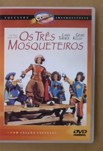 DVD Os Três Mosqueteiros 1948