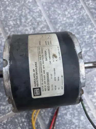 Vendo motor forçador para ar acj 