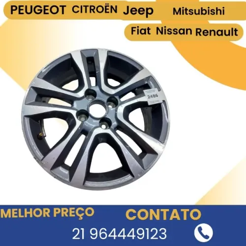 Roda Aro 16 Renault Sandero Stepway 4x100 2022    etq2486