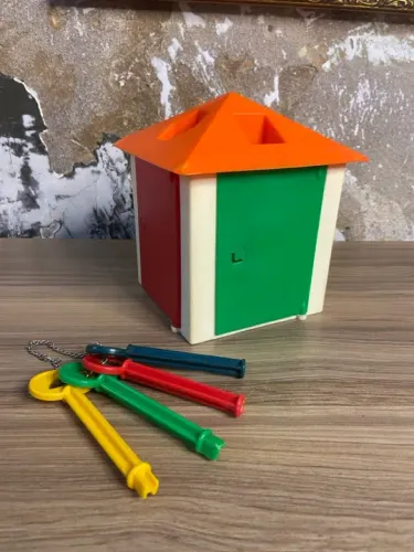 Brinquedo Casa das Chaves | Estrela | Anos 80 | Antiguidades | Donareliquias 