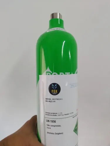 Cilindor de amonia 50 ppm