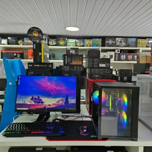 PC Gamer Novo + Monitor 24pl Intel core I5 12400f + RTX 3060 1 ano de garantia em até 12x