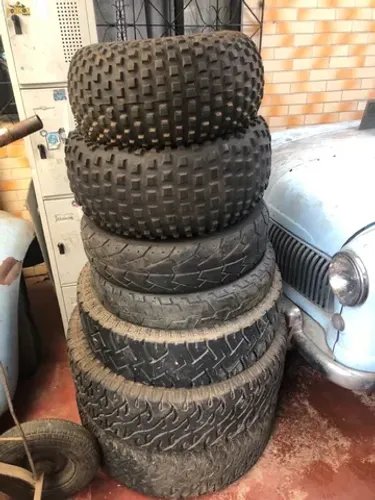 Pneus decorativos vários modelos e preços 