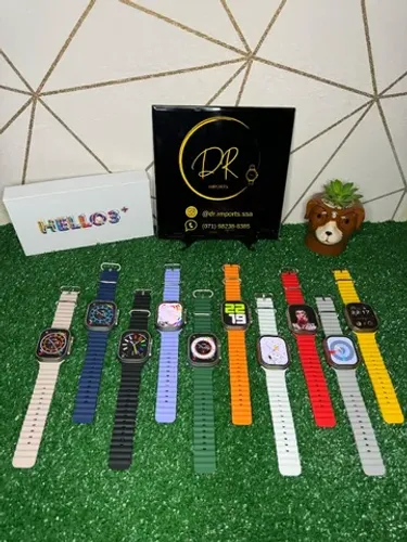 Lançamento 2024 Smartwatch Hello Watch 3 plus Super Amoled 4GB 49mm ( Aceitamos