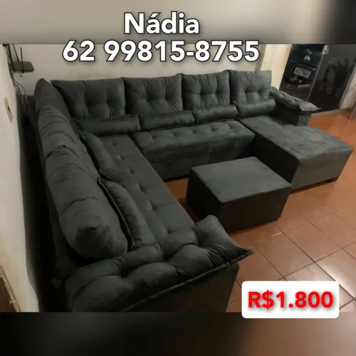 SOFÁ-LINDO CONFORTÁVEL E ESPAÇOSO