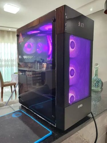 PC Gamer Intel Core i7 10ª Geração - GTX 1660 SUPER - 16GB - NVMe - Water Cooler 360 Argb
